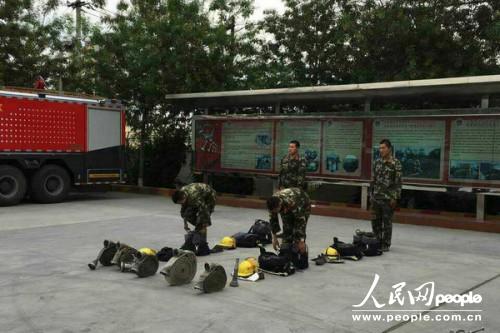 新疆奎屯消防實戰化練兵“3+”模式全力提升部隊滅火救援能力