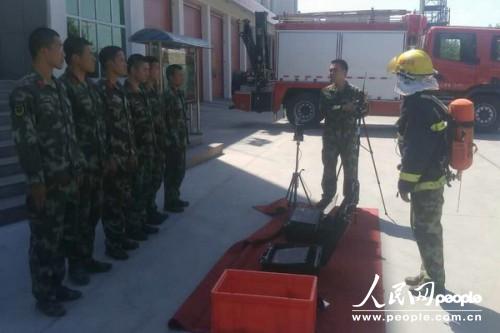 新疆奎屯消防实战化练兵3+模式全力提升部队