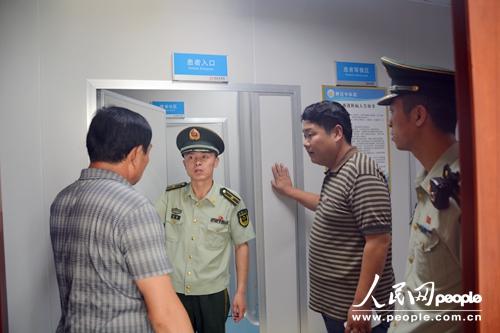 安徽泗县大队联合县卫计委开展夏季医院消防安