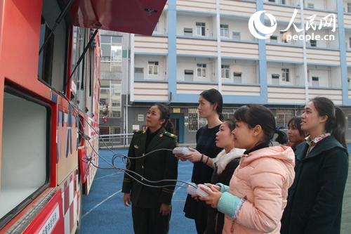 廣西桂林消防宣傳走進特殊學校