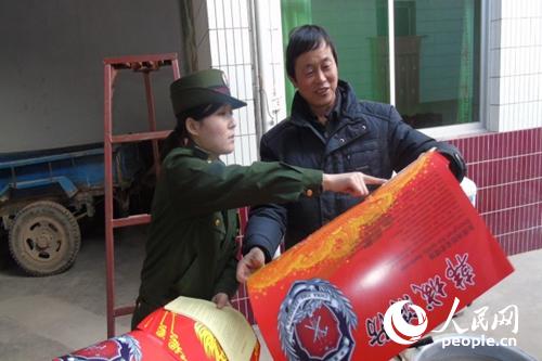 陝西渭南：韓城消防宣傳進農村 強化村民消防安全意識